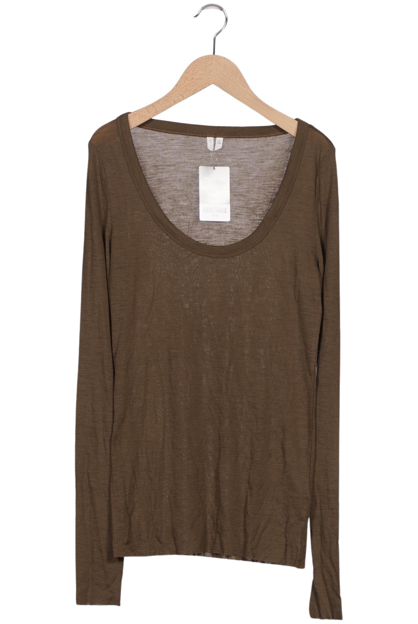 

Arket Damen Langarmshirt, braun, Gr. 42