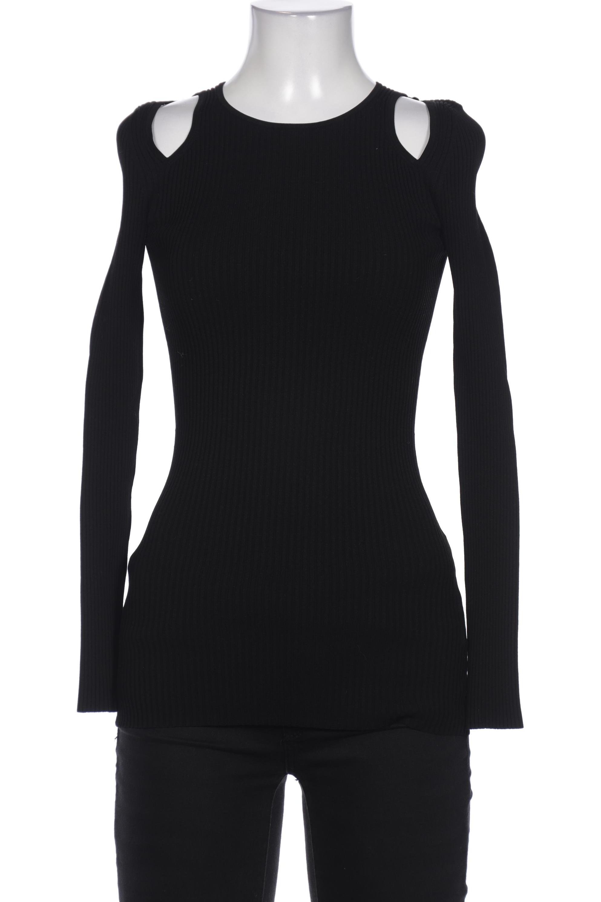 

Arket Damen Langarmshirt, schwarz, Gr. 34