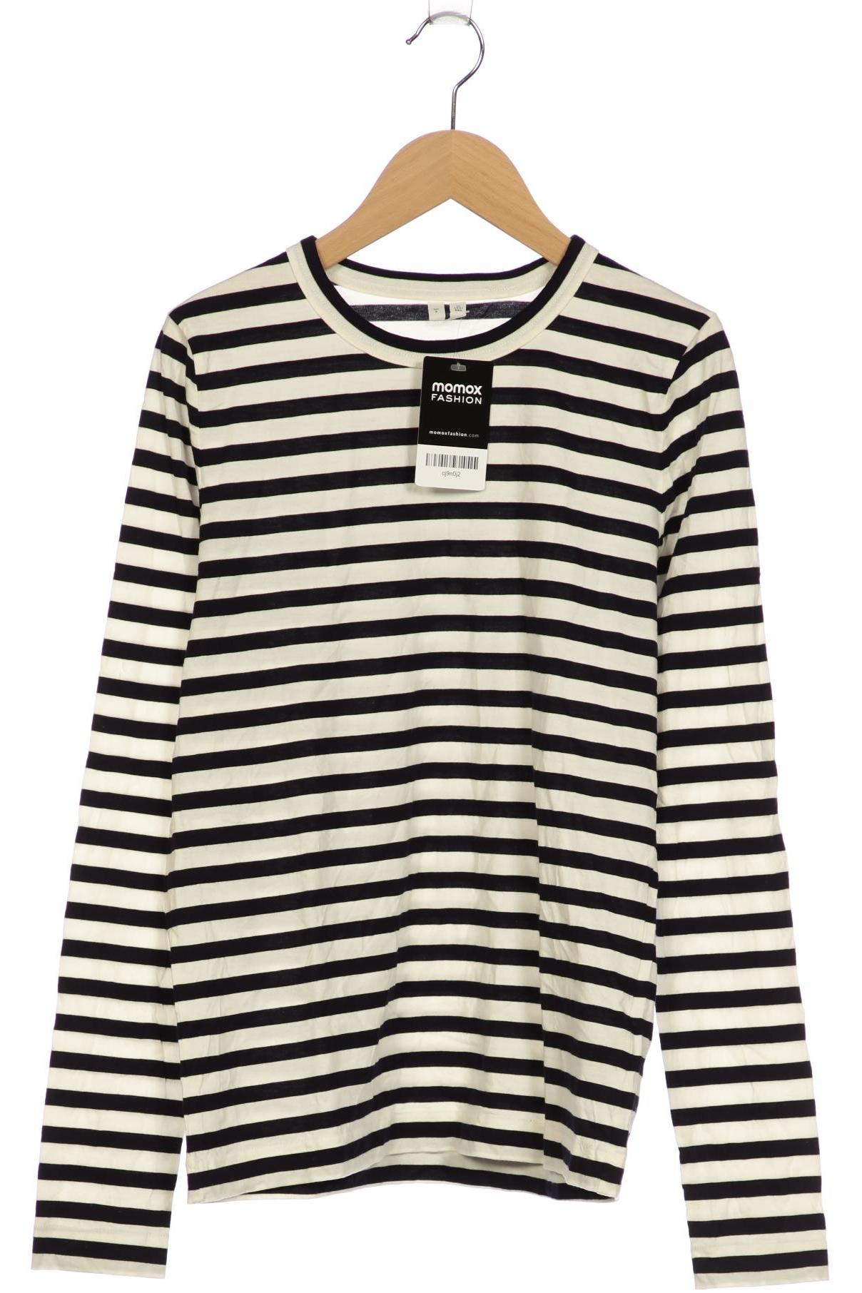 

Arket Damen Langarmshirt, weiß, Gr. 36