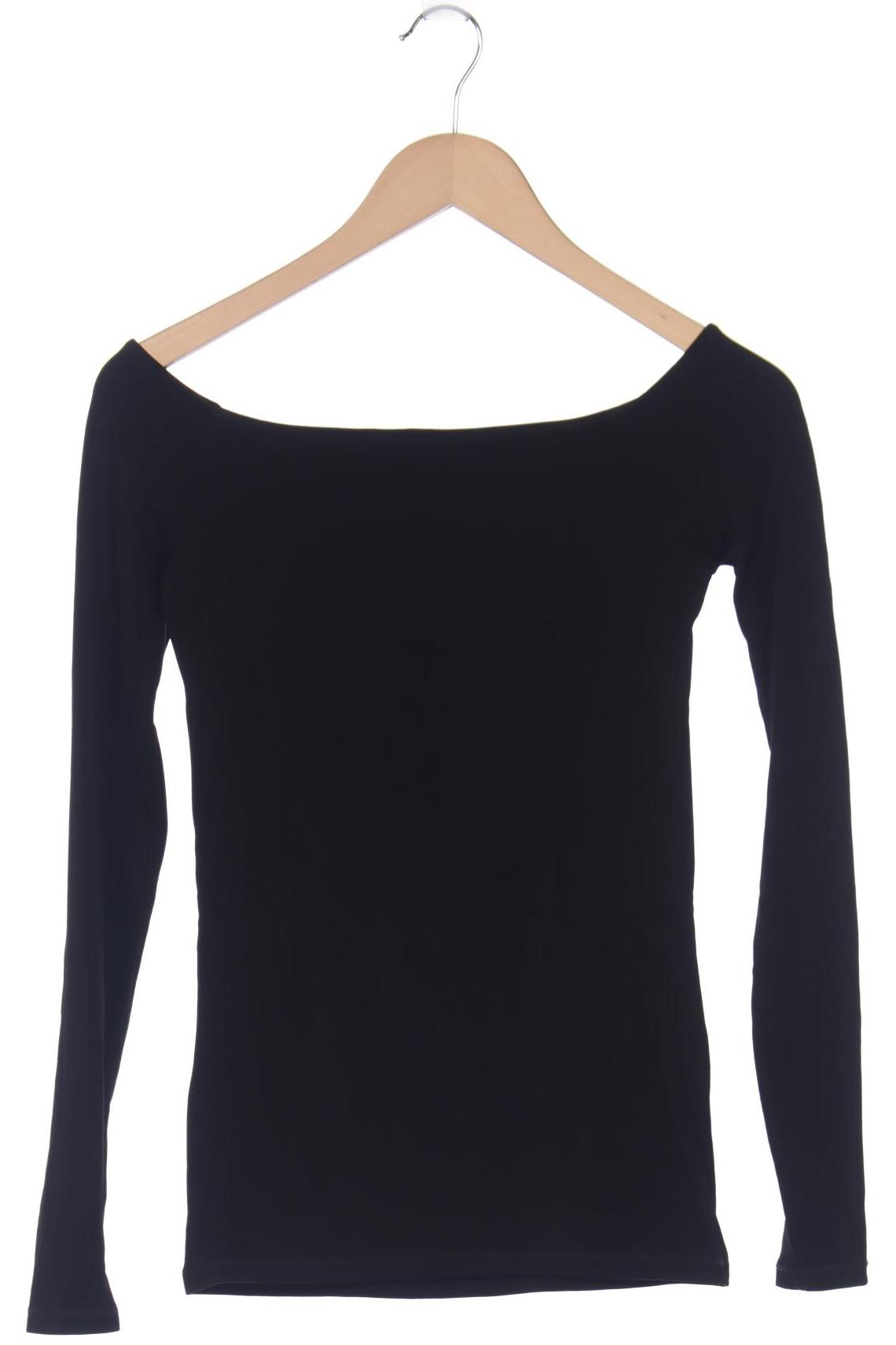 

Arket Damen Langarmshirt, schwarz