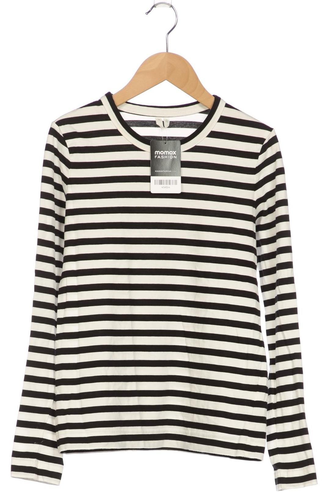 

Arket Damen Langarmshirt, weiß, Gr. 34