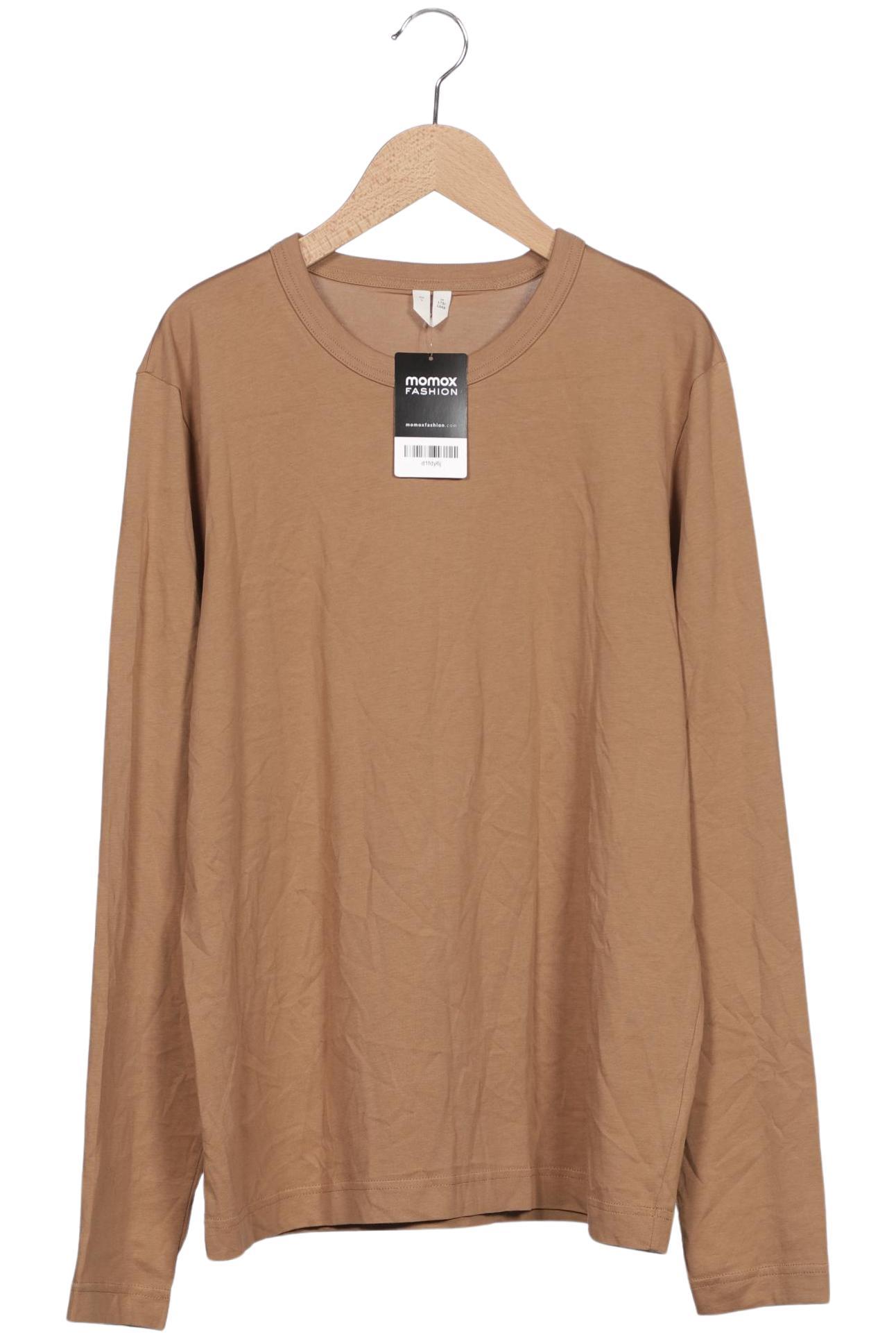 

Arket Damen Langarmshirt, beige, Gr. 42