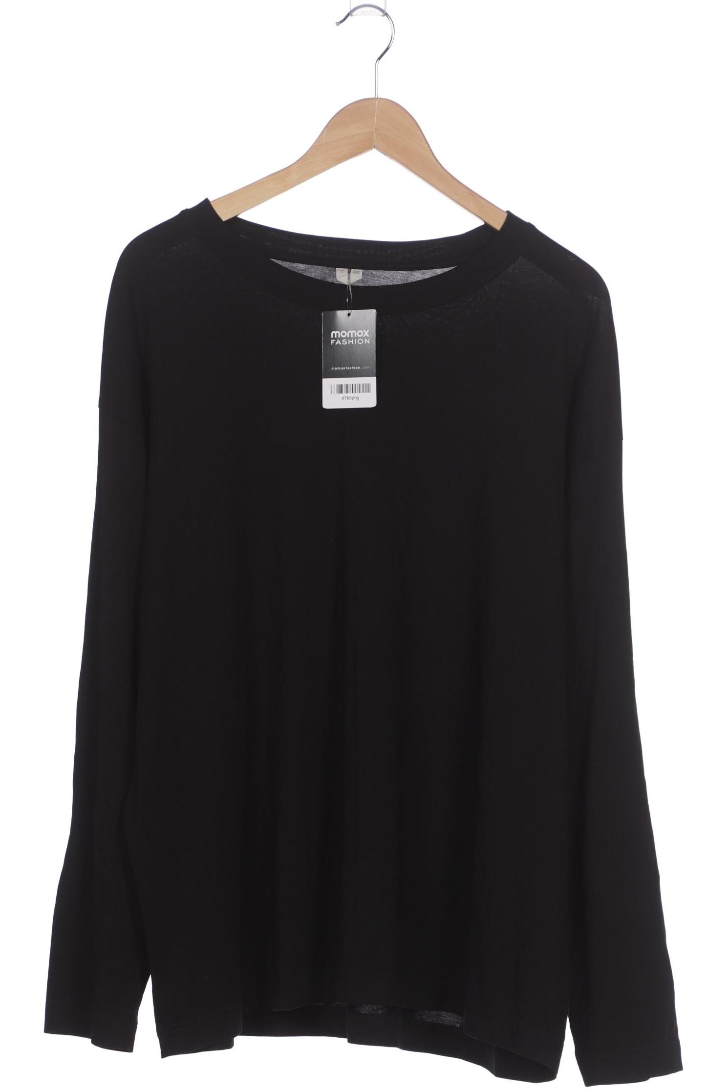 

Arket Damen Langarmshirt, schwarz, Gr. 42