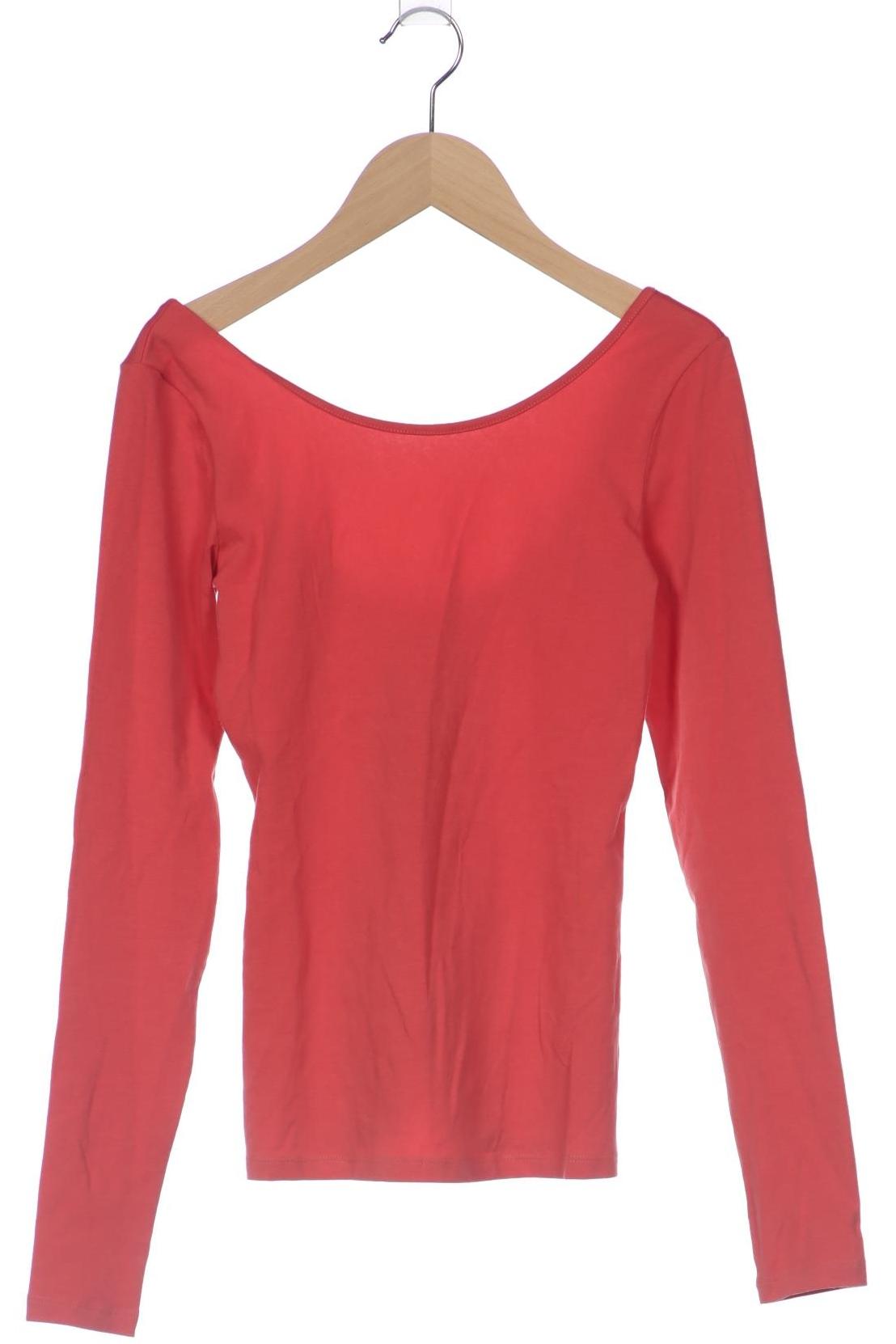 

Arket Damen Langarmshirt, rot, Gr. 36