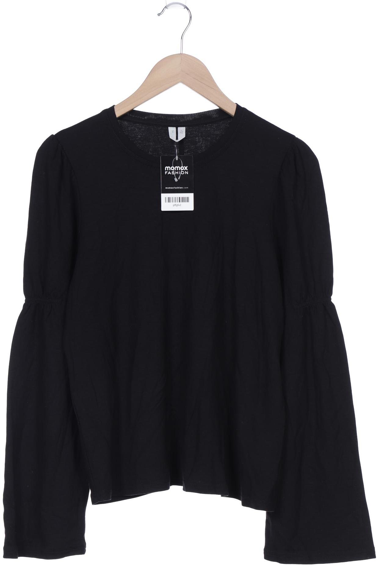 

Arket Damen Langarmshirt, schwarz, Gr. 38