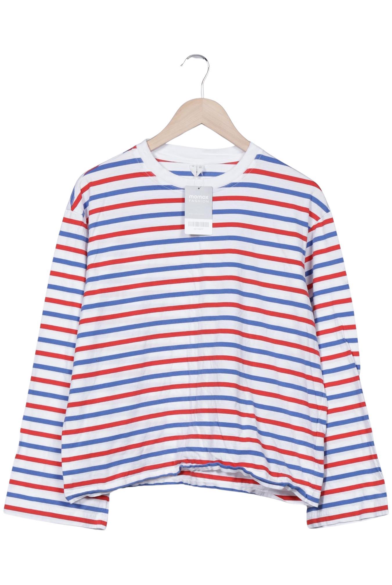

Arket Damen Langarmshirt, weiß, Gr. 38