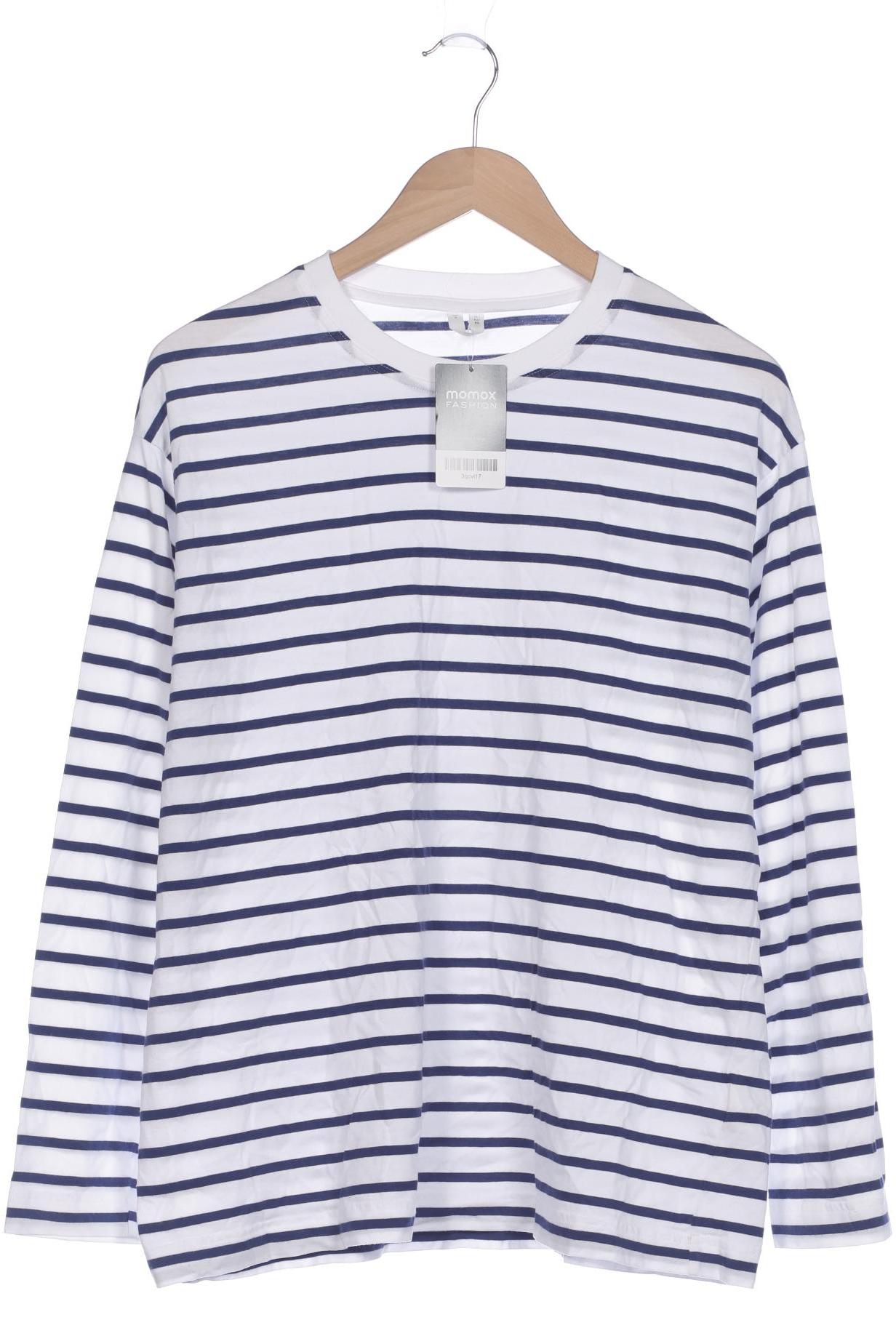 

Arket Damen Langarmshirt, weiß, Gr. 36