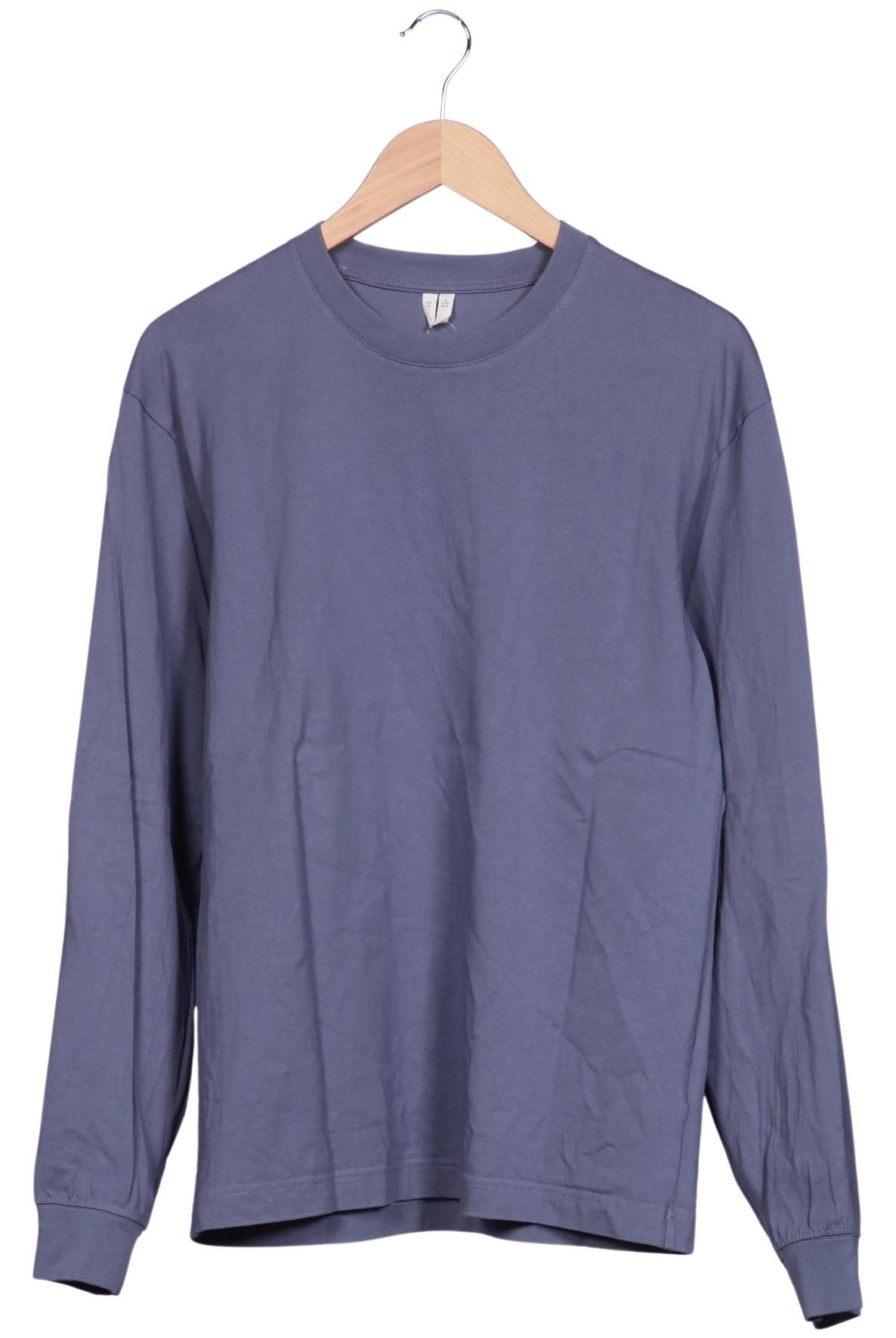 

Arket Damen Langarmshirt, blau, Gr. 36