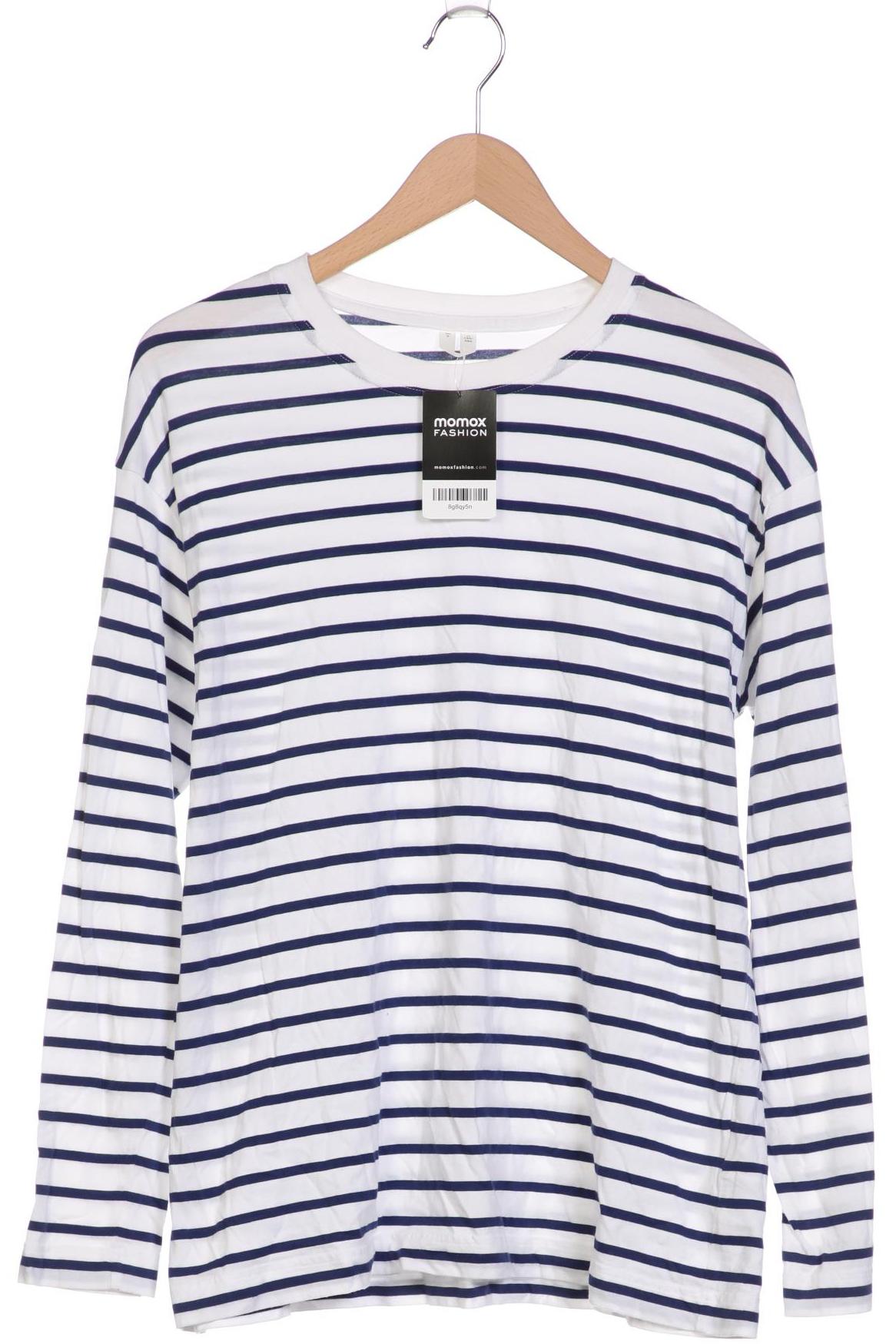 

Arket Damen Langarmshirt, weiß, Gr. 36