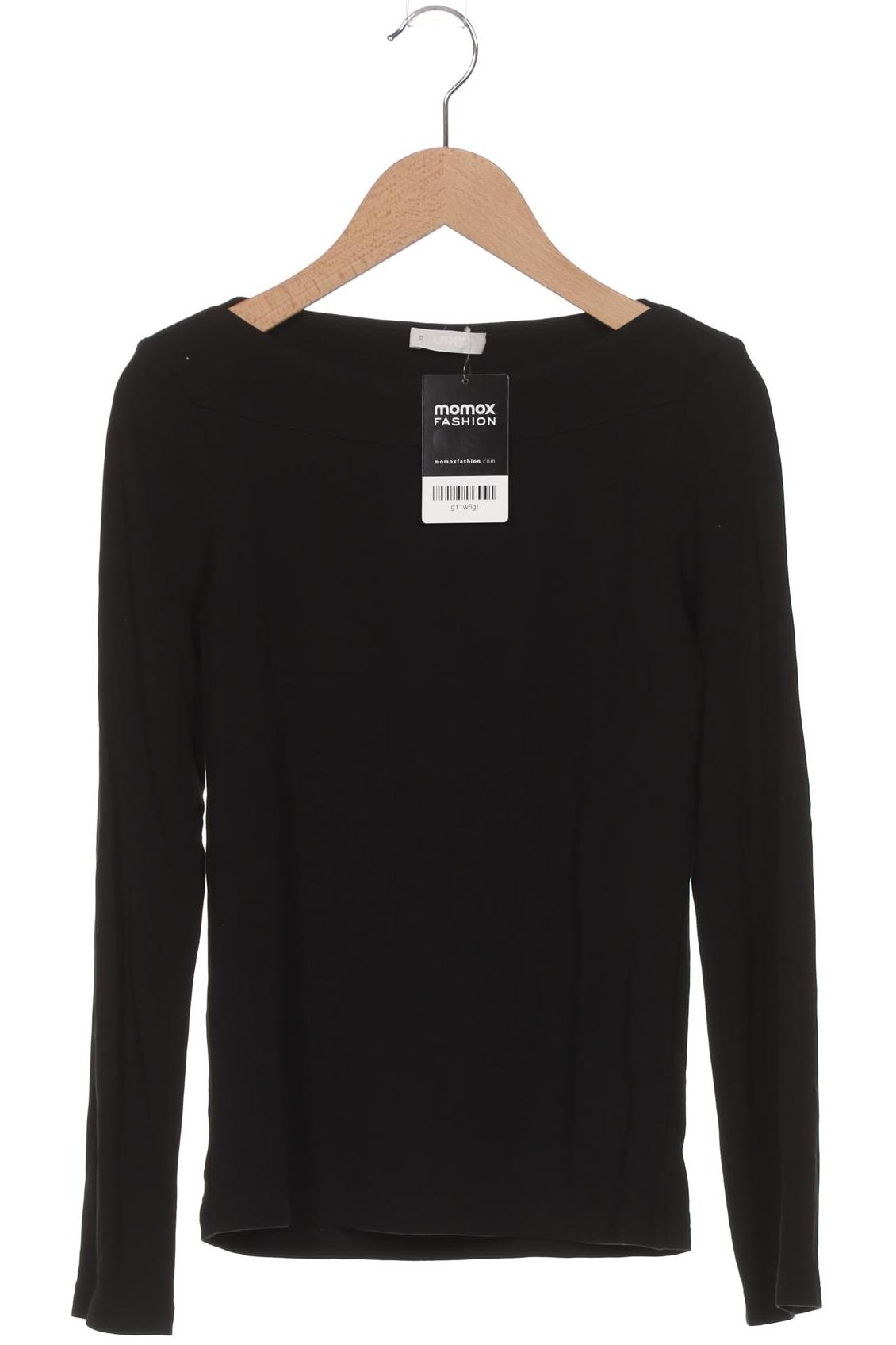 

Arket Damen Langarmshirt, schwarz, Gr. 34