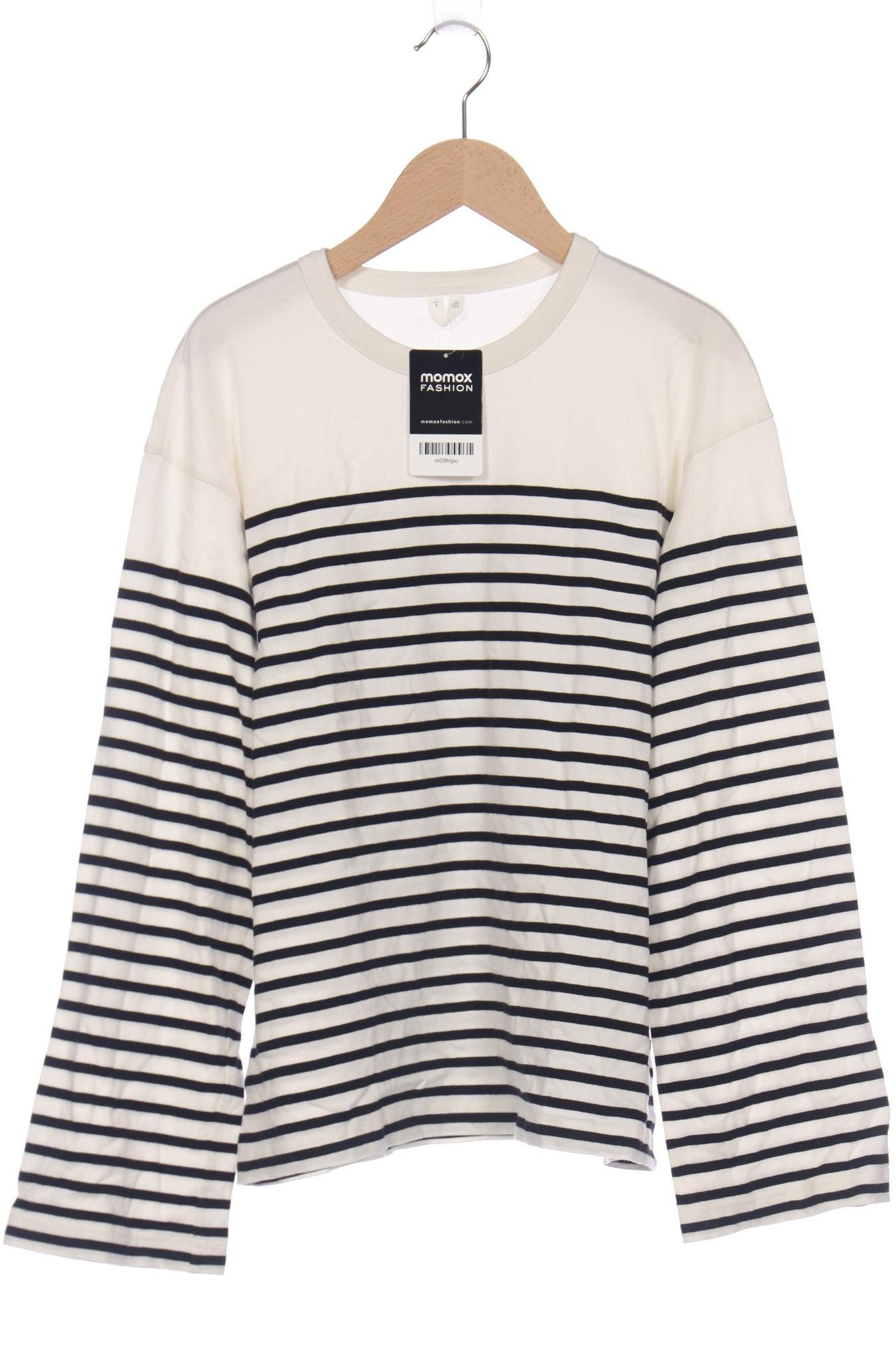 

Arket Damen Langarmshirt, cremeweiß, Gr. 36