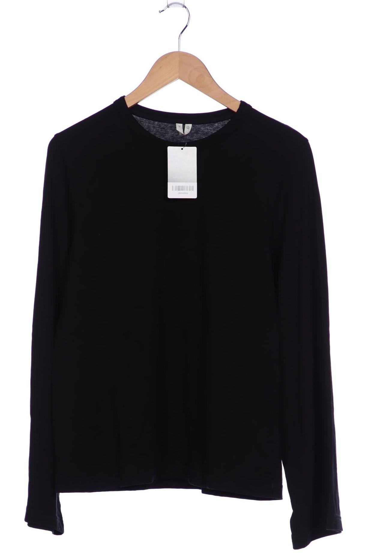 

Arket Damen Langarmshirt, schwarz, Gr. 38