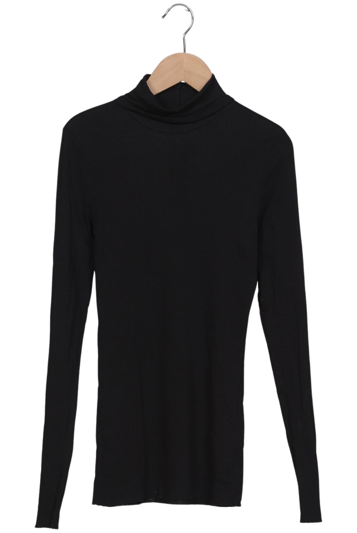

Arket Damen Langarmshirt, schwarz, Gr. 64