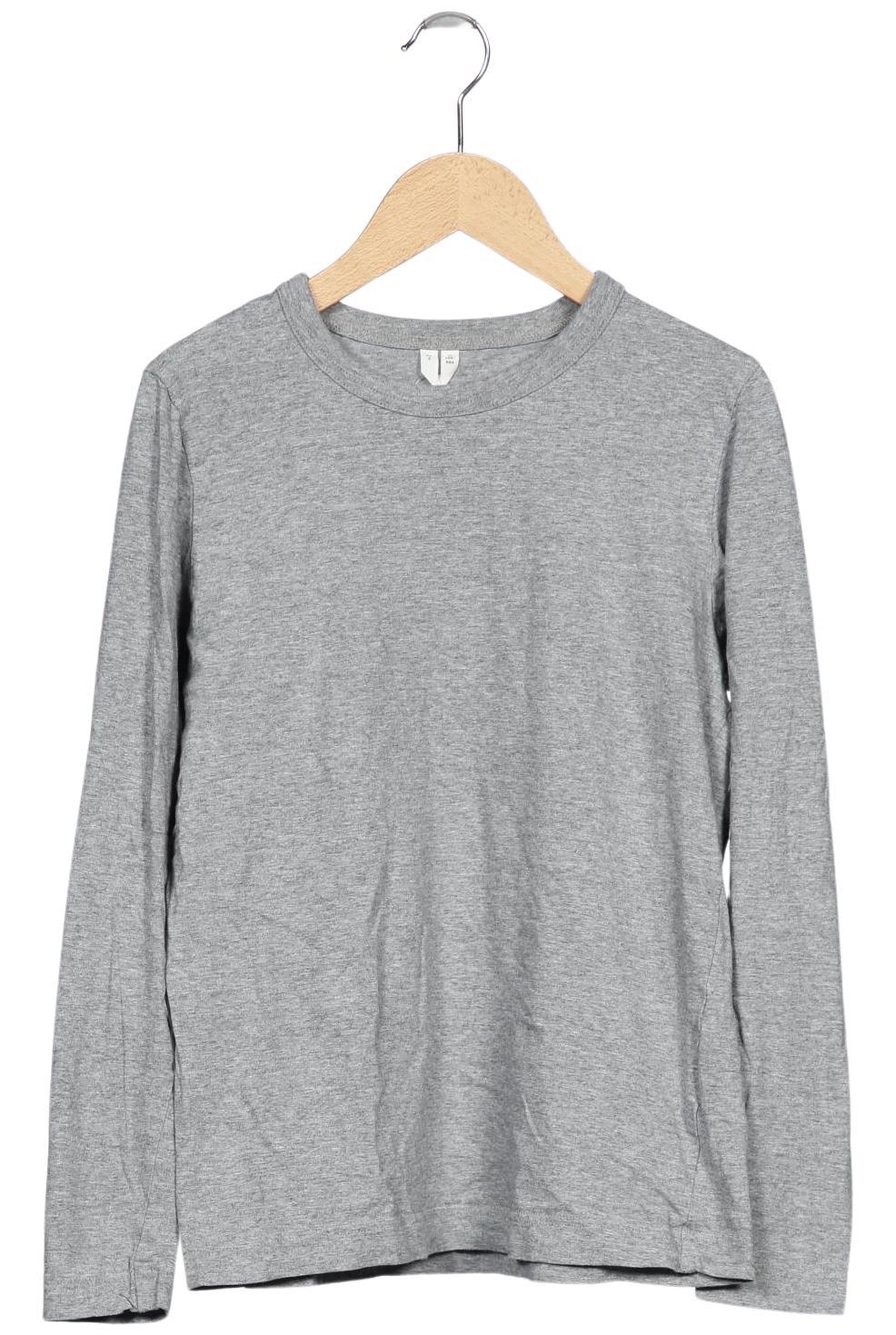 

Arket Damen Langarmshirt, grau, Gr. 36