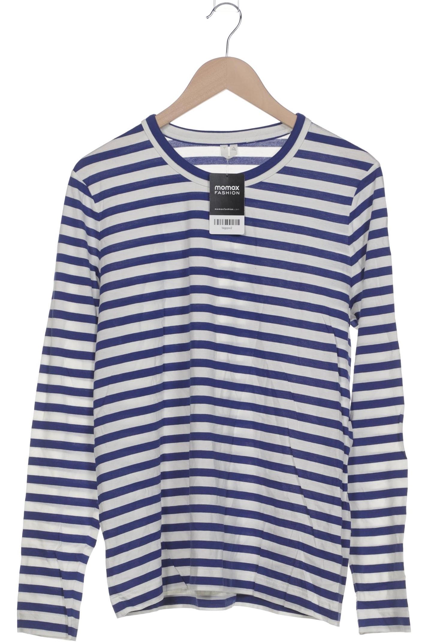 

Arket Damen Langarmshirt, blau, Gr. 42