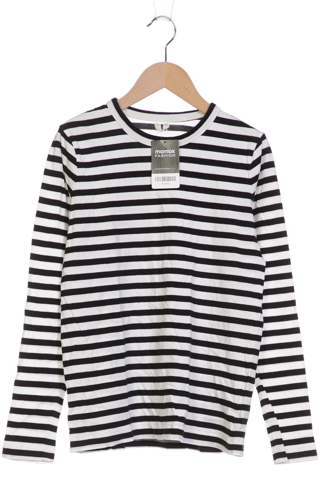 

Arket Damen Langarmshirt, weiß, Gr. 36