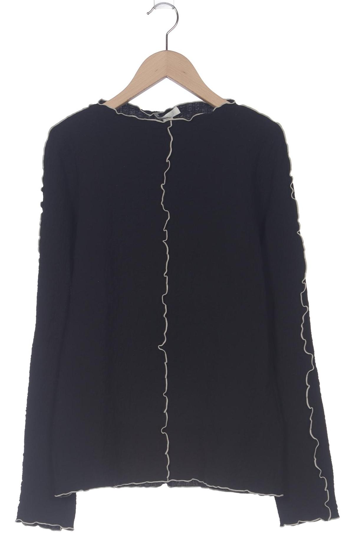 

Arket Damen Langarmshirt, schwarz, Gr. 38