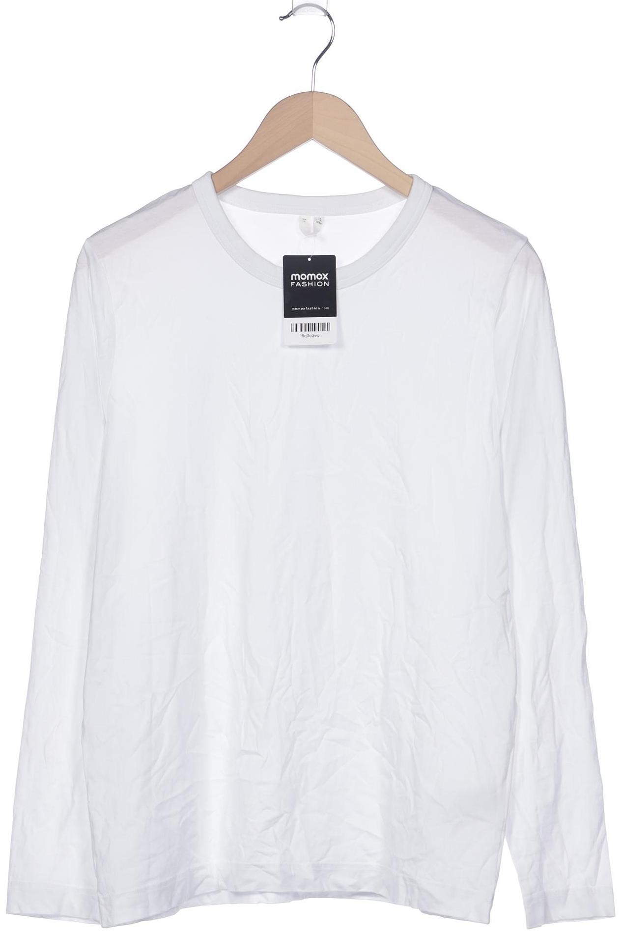 

Arket Damen Langarmshirt, weiß, Gr. 42