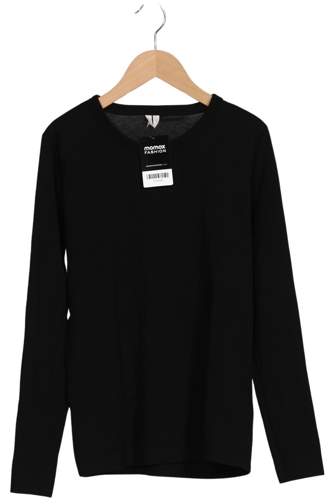 

Arket Damen Langarmshirt, schwarz, Gr. 36