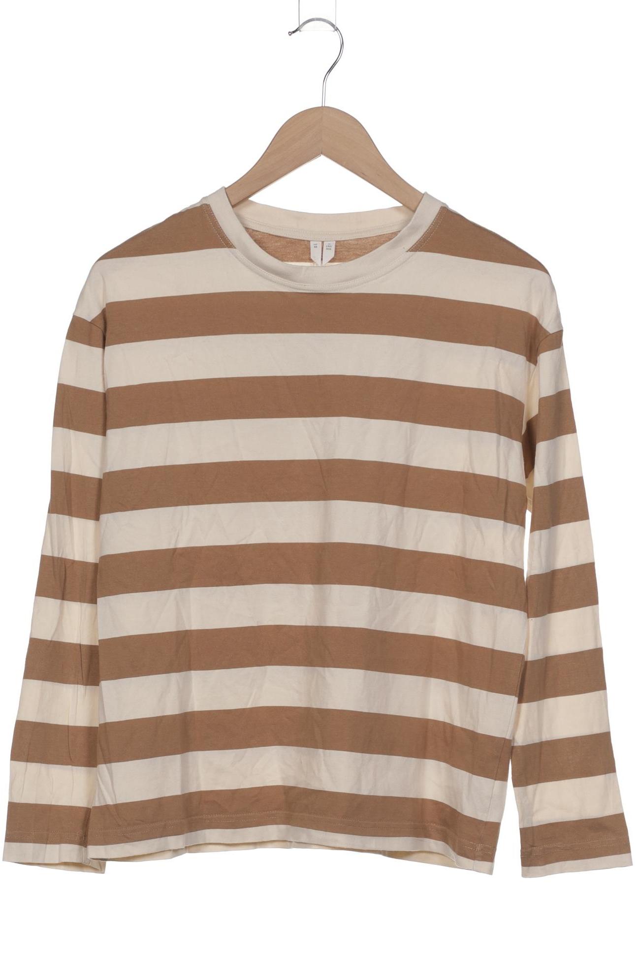 

Arket Damen Langarmshirt, beige, Gr. 34