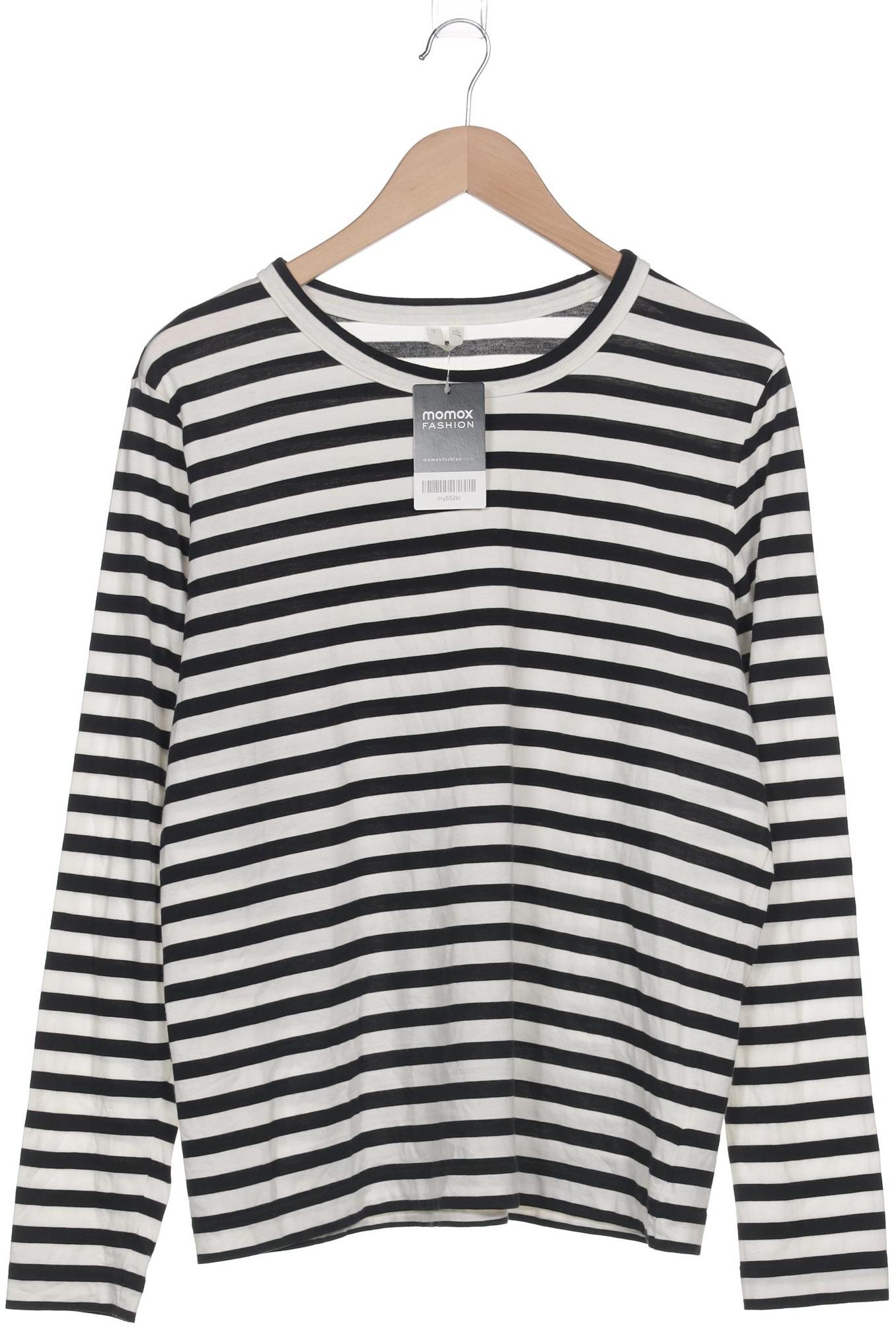 

Arket Damen Langarmshirt, weiß, Gr. 42