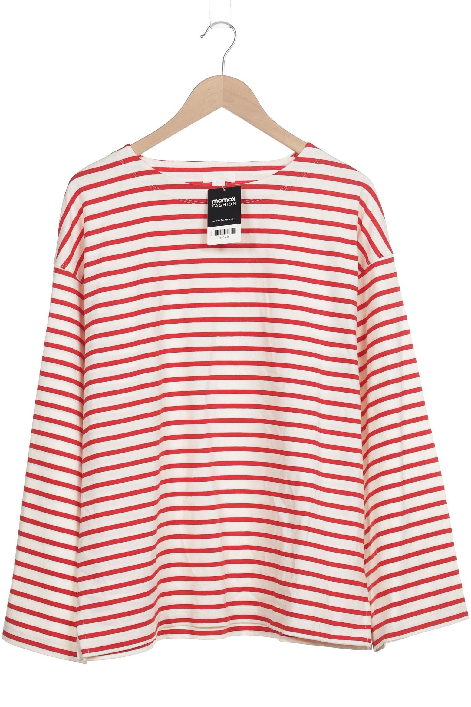 

Arket Damen Langarmshirt, cremeweiß, Gr. 42