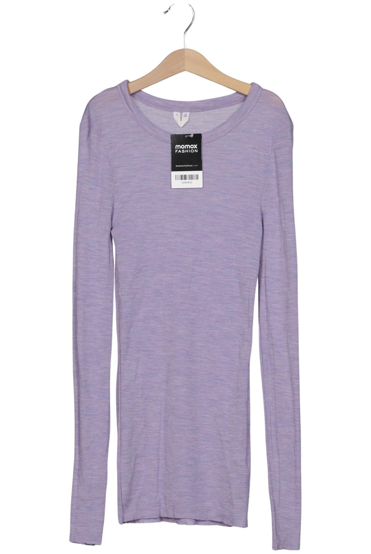 

Arket Damen Langarmshirt, flieder, Gr. 36