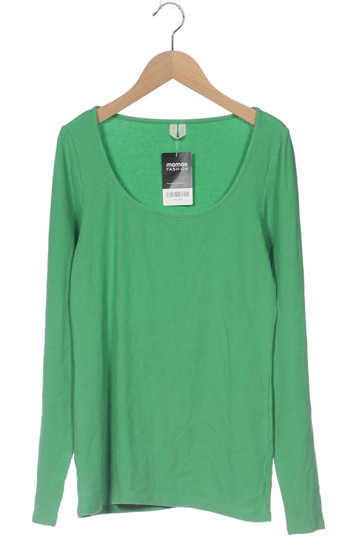 

Arket Damen Langarmshirt, grün, Gr. 42