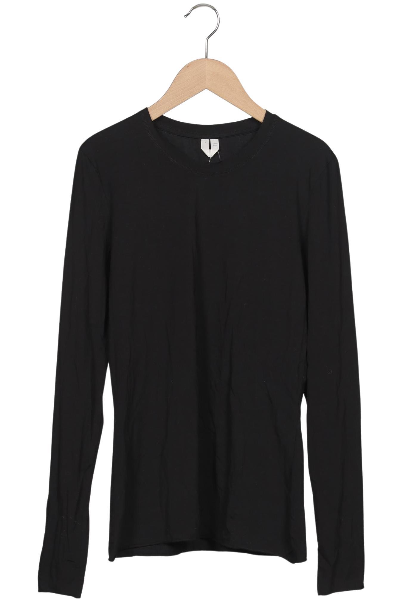

Arket Damen Langarmshirt, schwarz, Gr. 38