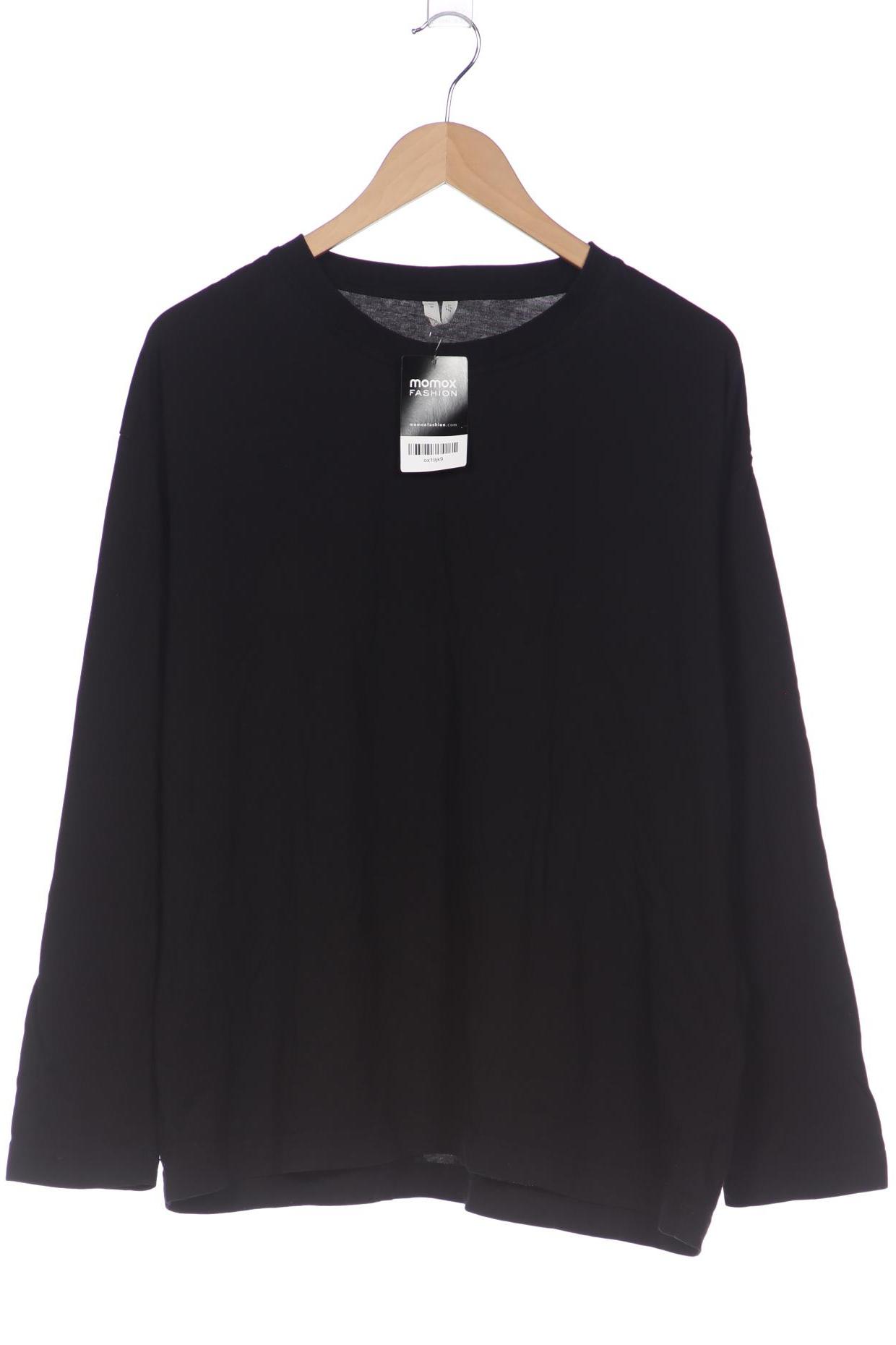 

Arket Damen Langarmshirt, schwarz, Gr. 38