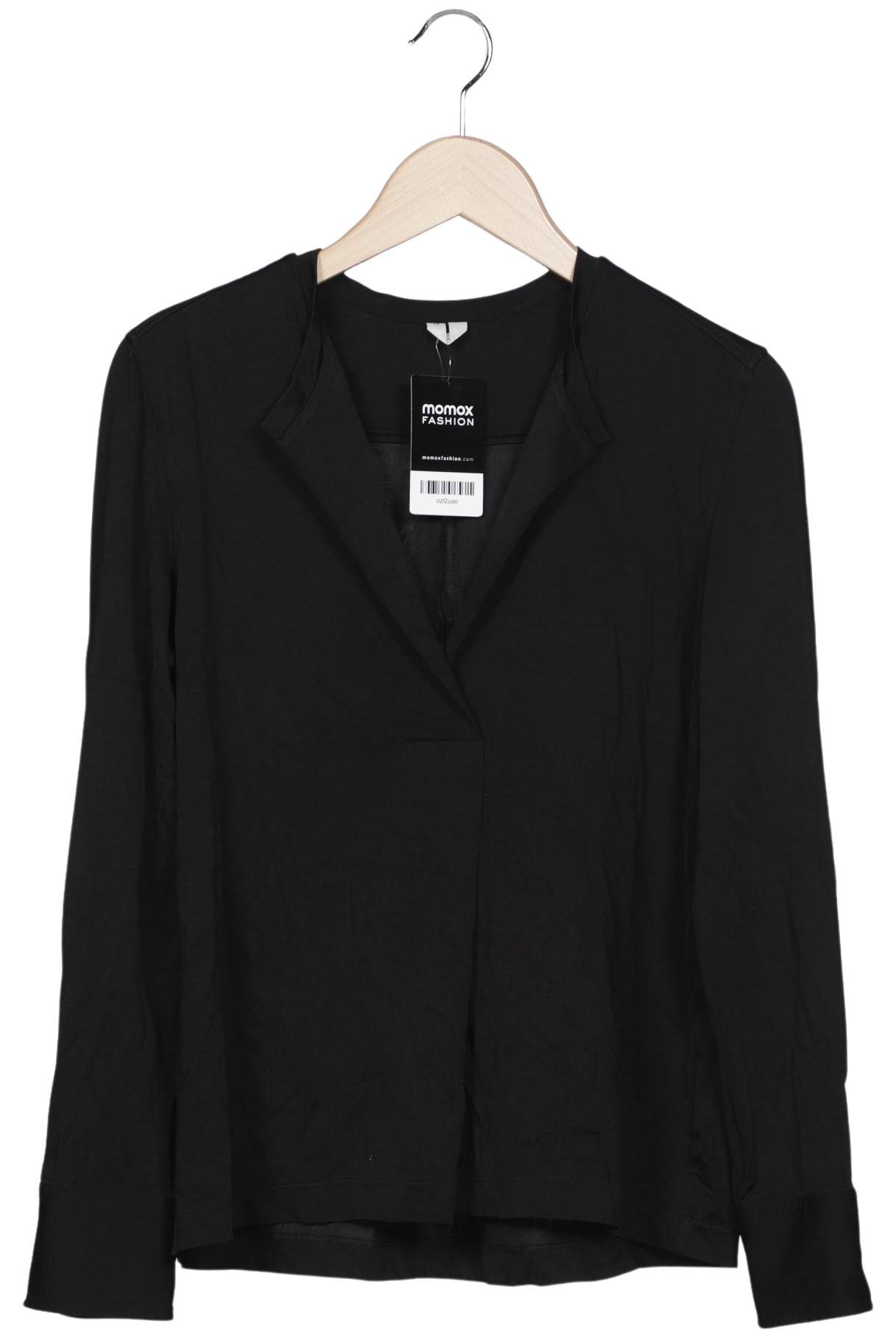 

Arket Damen Langarmshirt, schwarz, Gr. 34