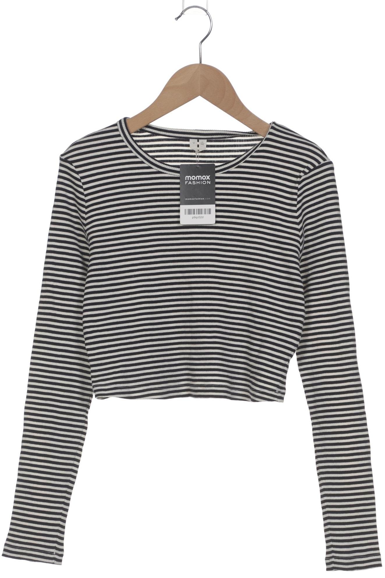 

Arket Damen Langarmshirt, schwarz, Gr. 36