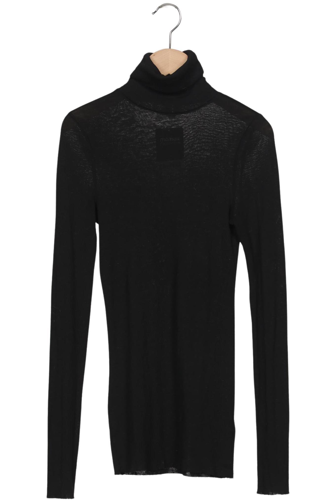 

Arket Damen Langarmshirt, schwarz, Gr. 36