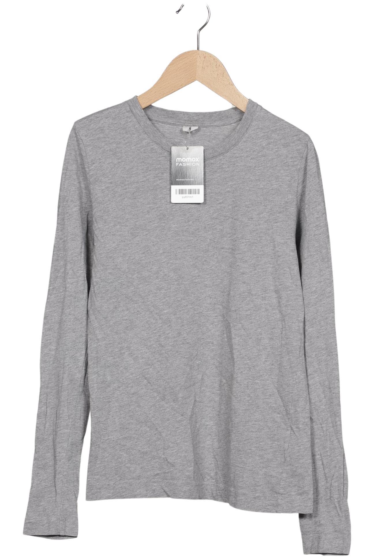 

Arket Damen Langarmshirt, grau, Gr. 34