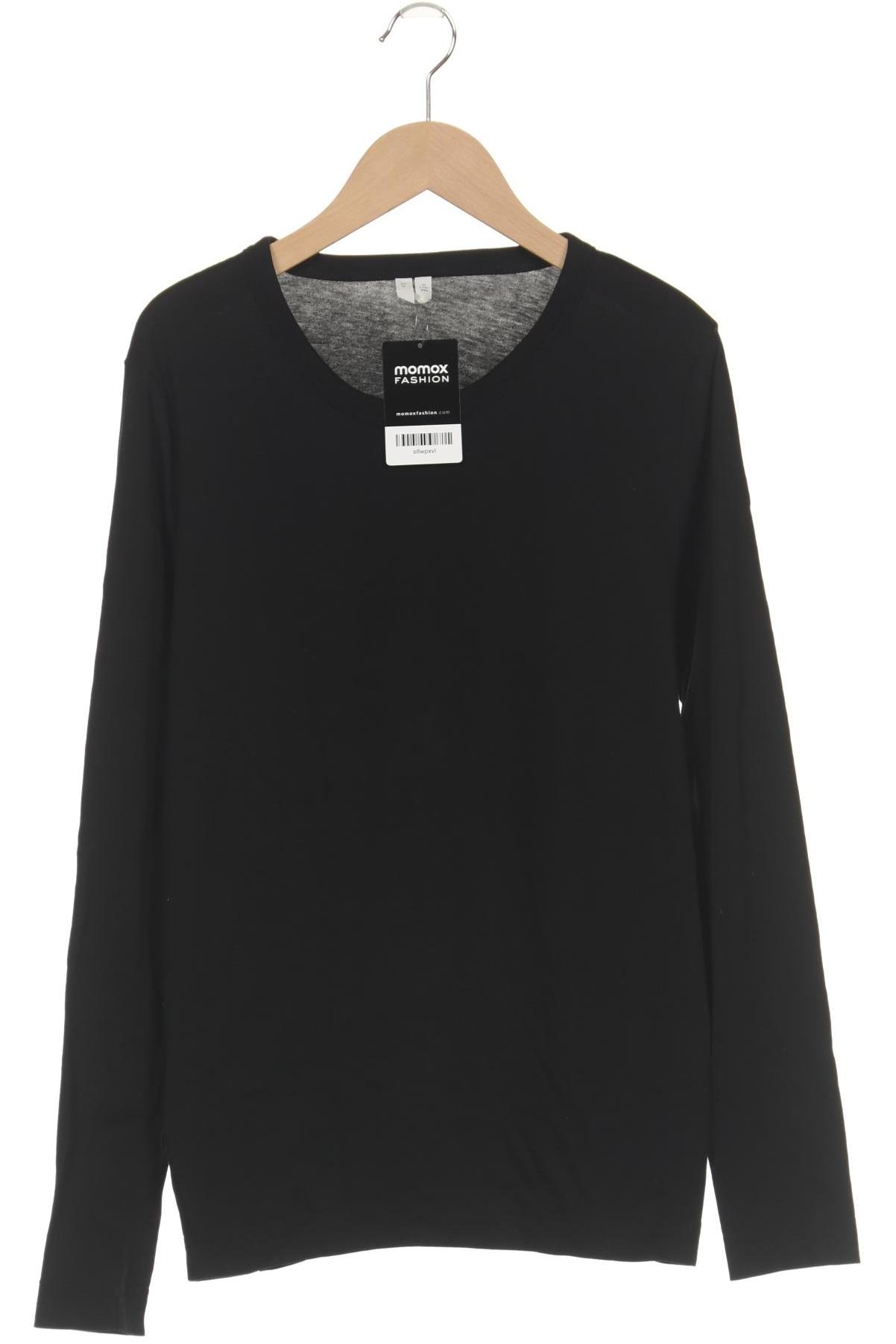 

Arket Damen Langarmshirt, schwarz, Gr. 38