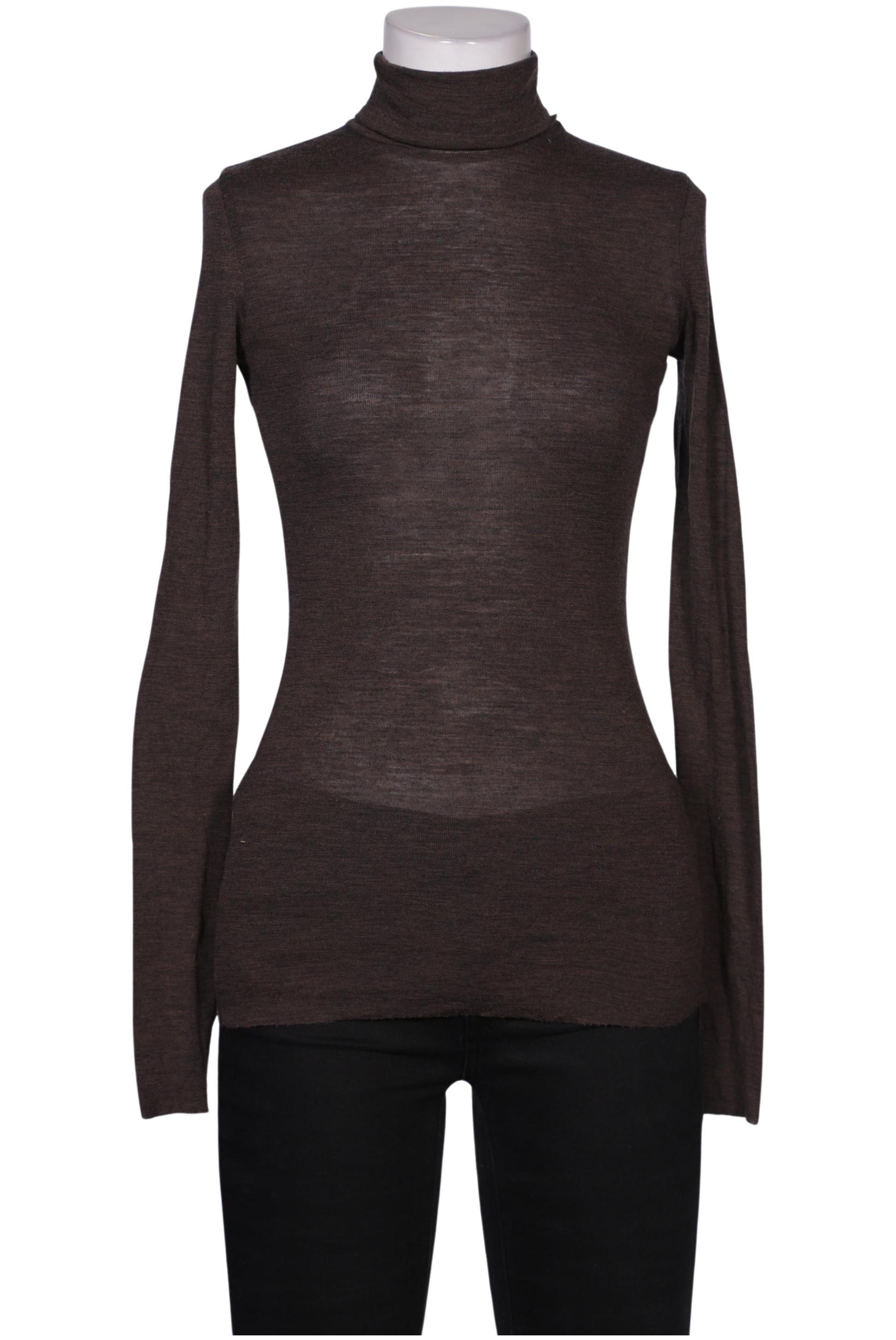 

Arket Damen Langarmshirt, braun, Gr. 36