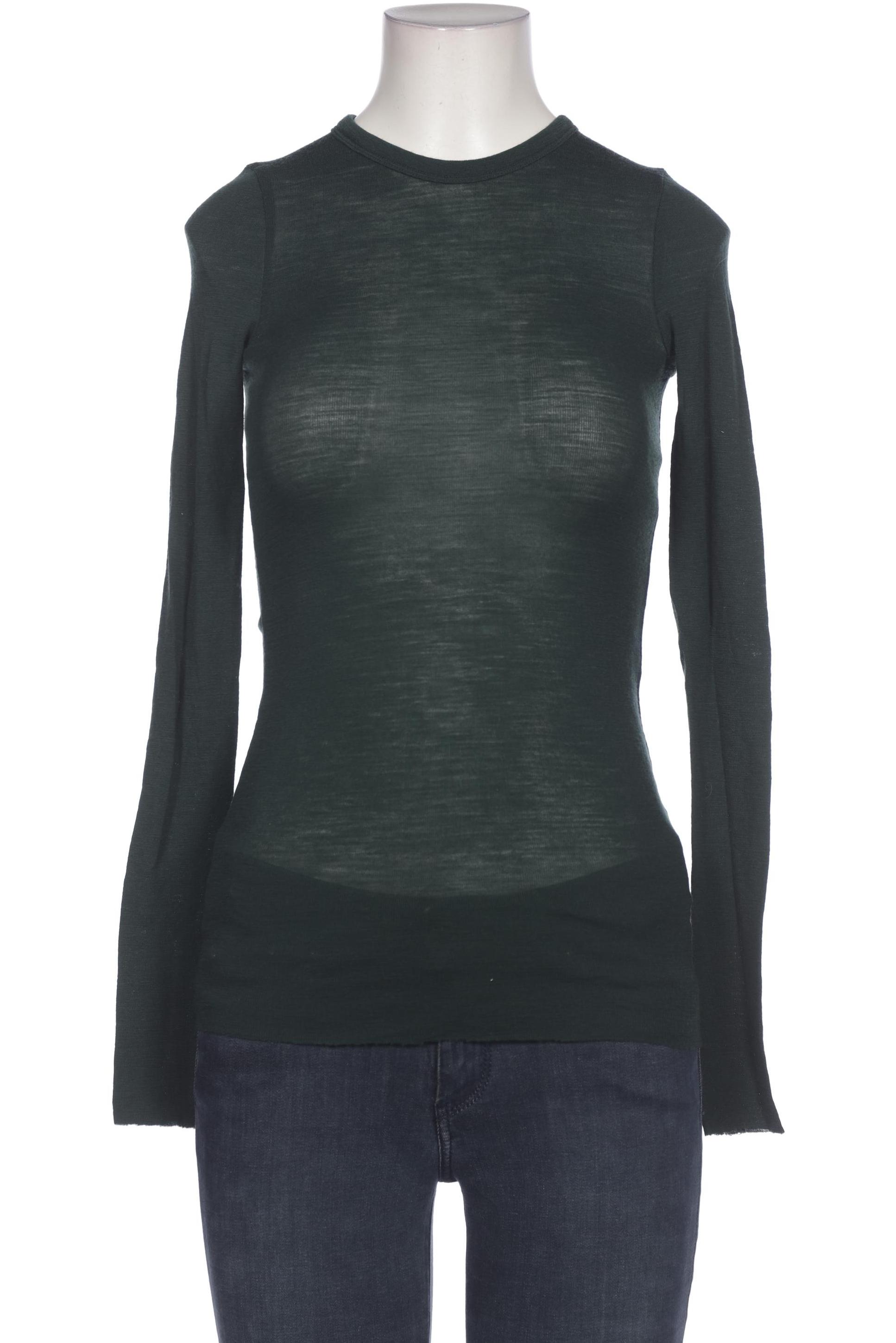 

Arket Damen Langarmshirt, grün, Gr. 36