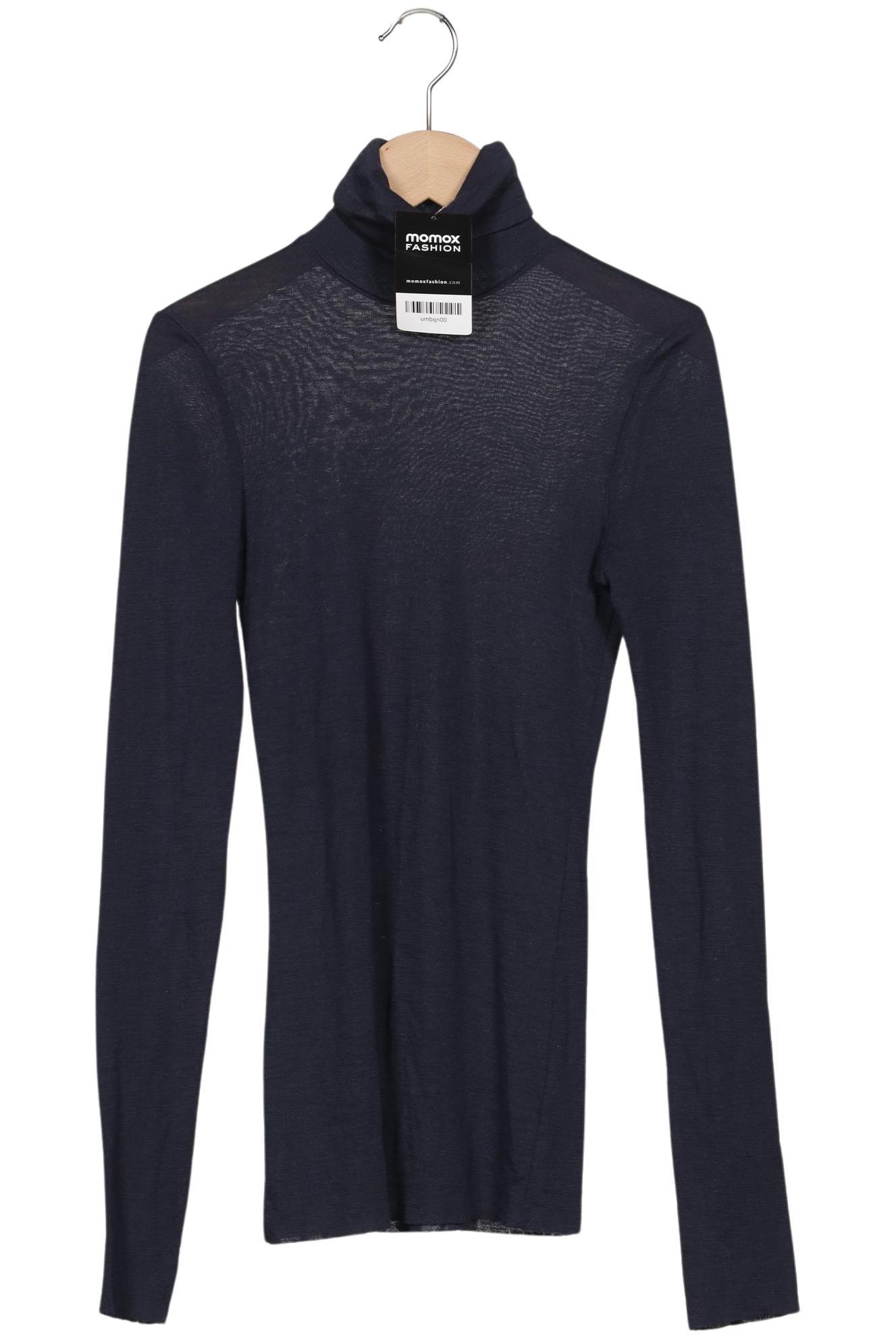 Thumbnail - Arket Damen Langarmshirt, marineblau, Gr. 36