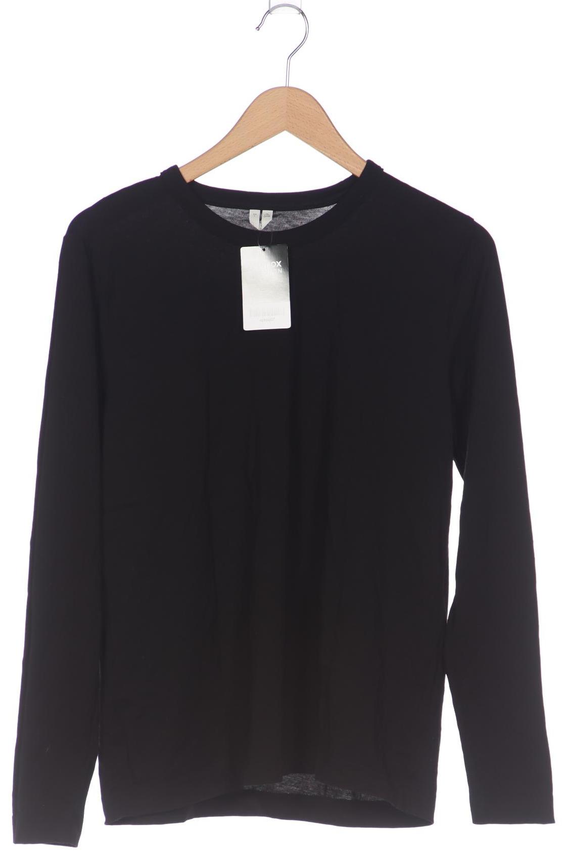 

Arket Damen Langarmshirt, schwarz, Gr. 42