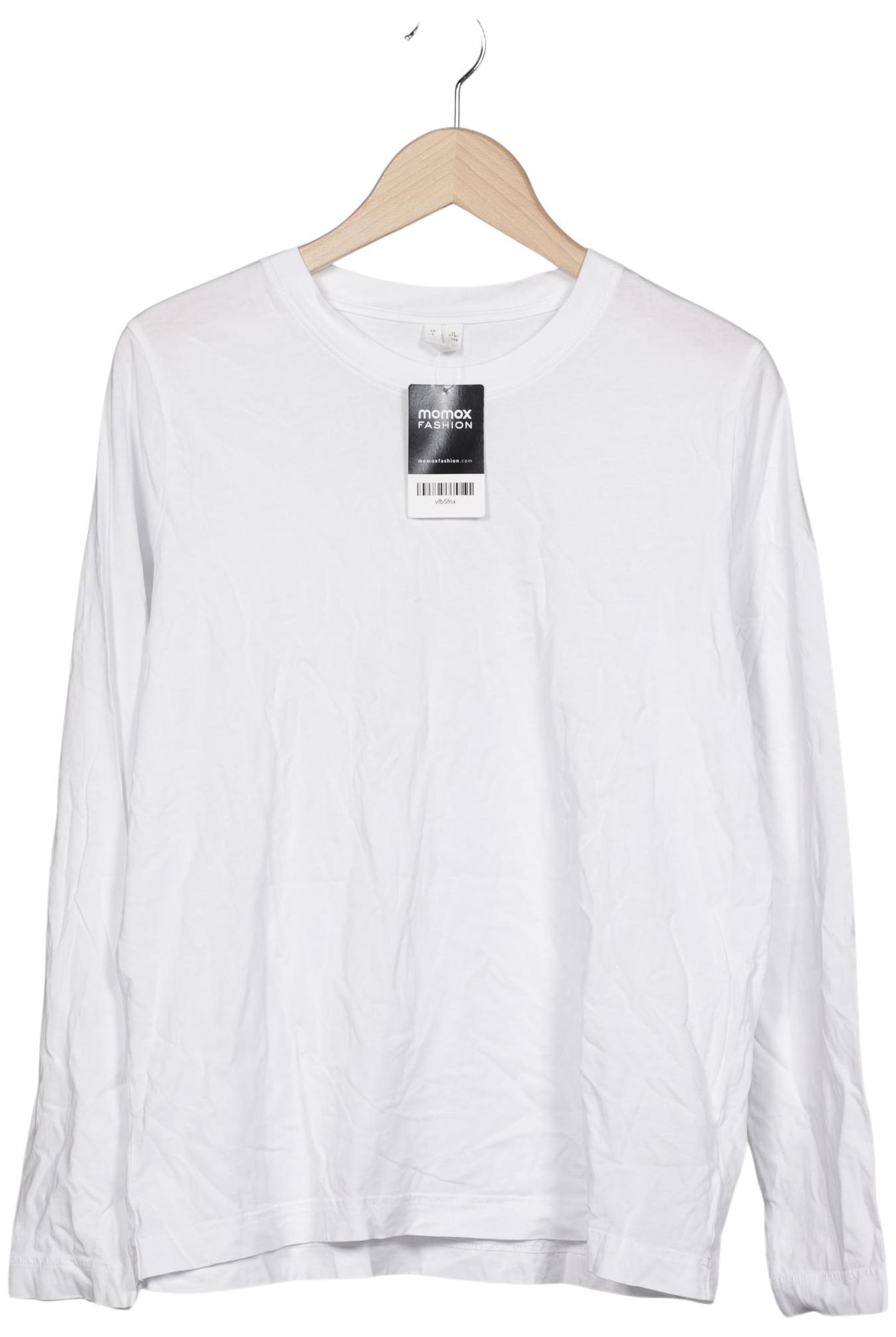 

Arket Damen Langarmshirt, weiß, Gr. 42