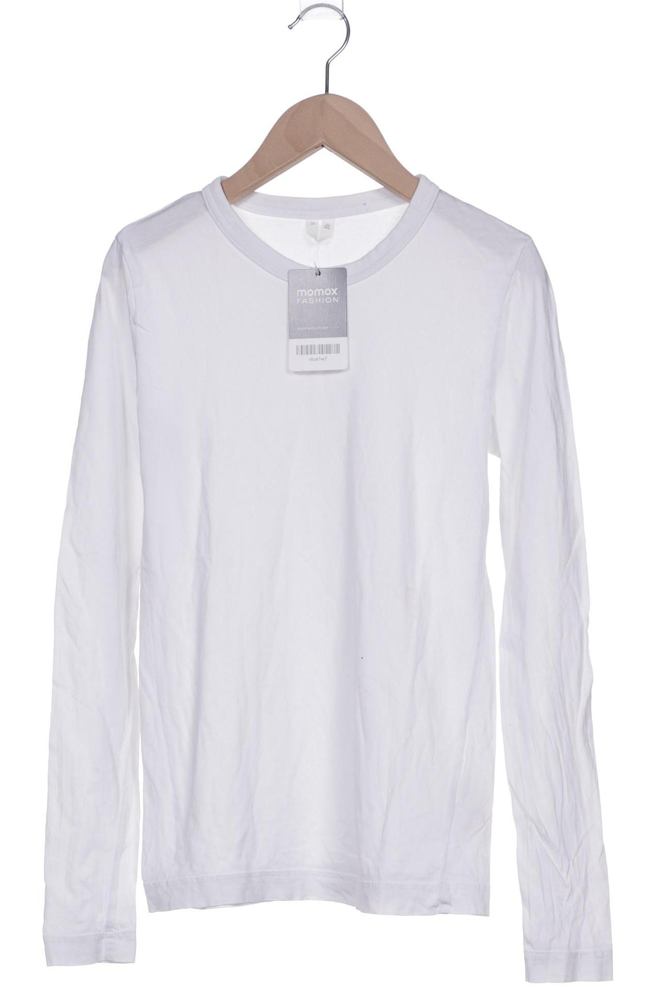 

Arket Damen Langarmshirt, weiß, Gr. 34