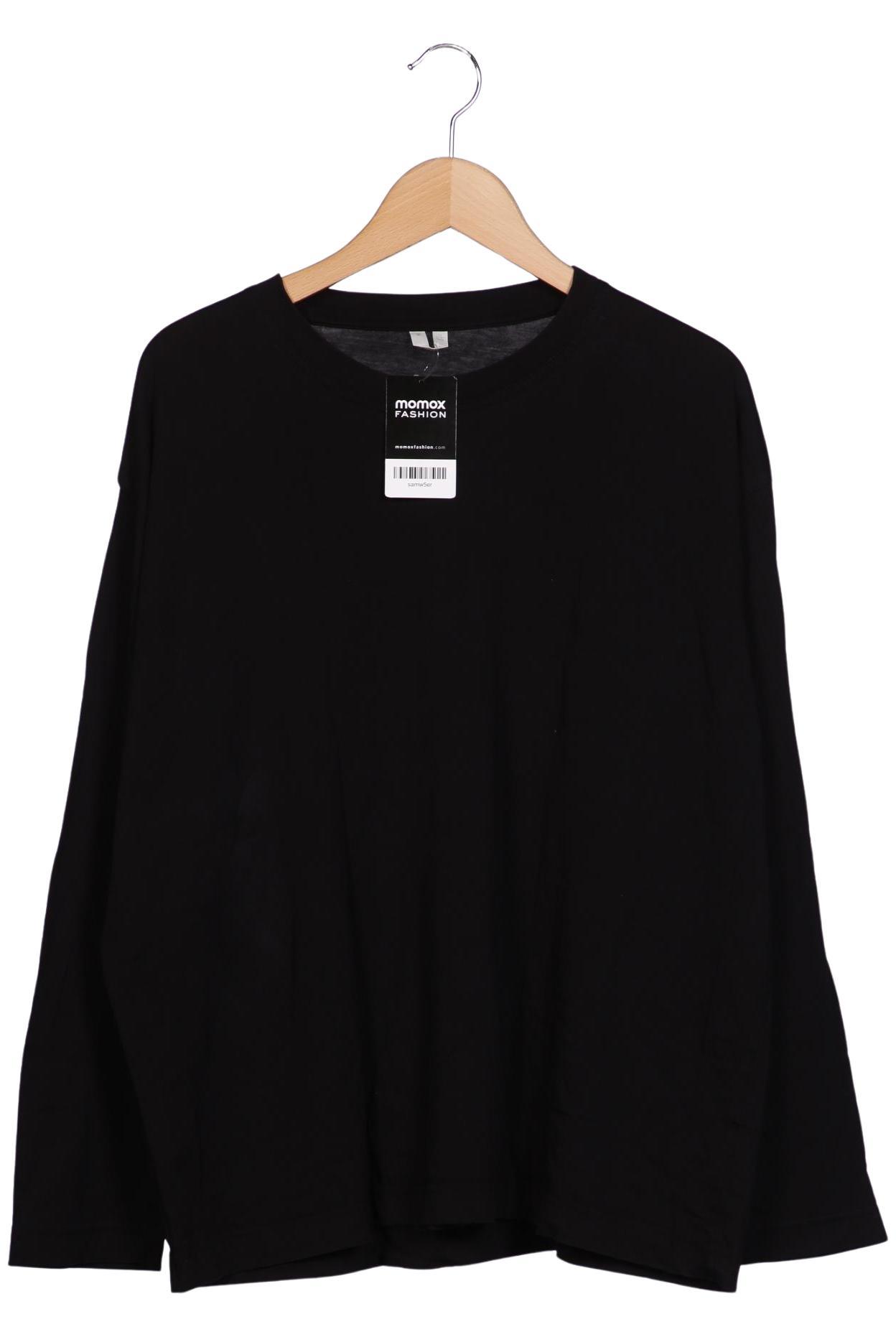 

Arket Damen Langarmshirt, schwarz, Gr. 38