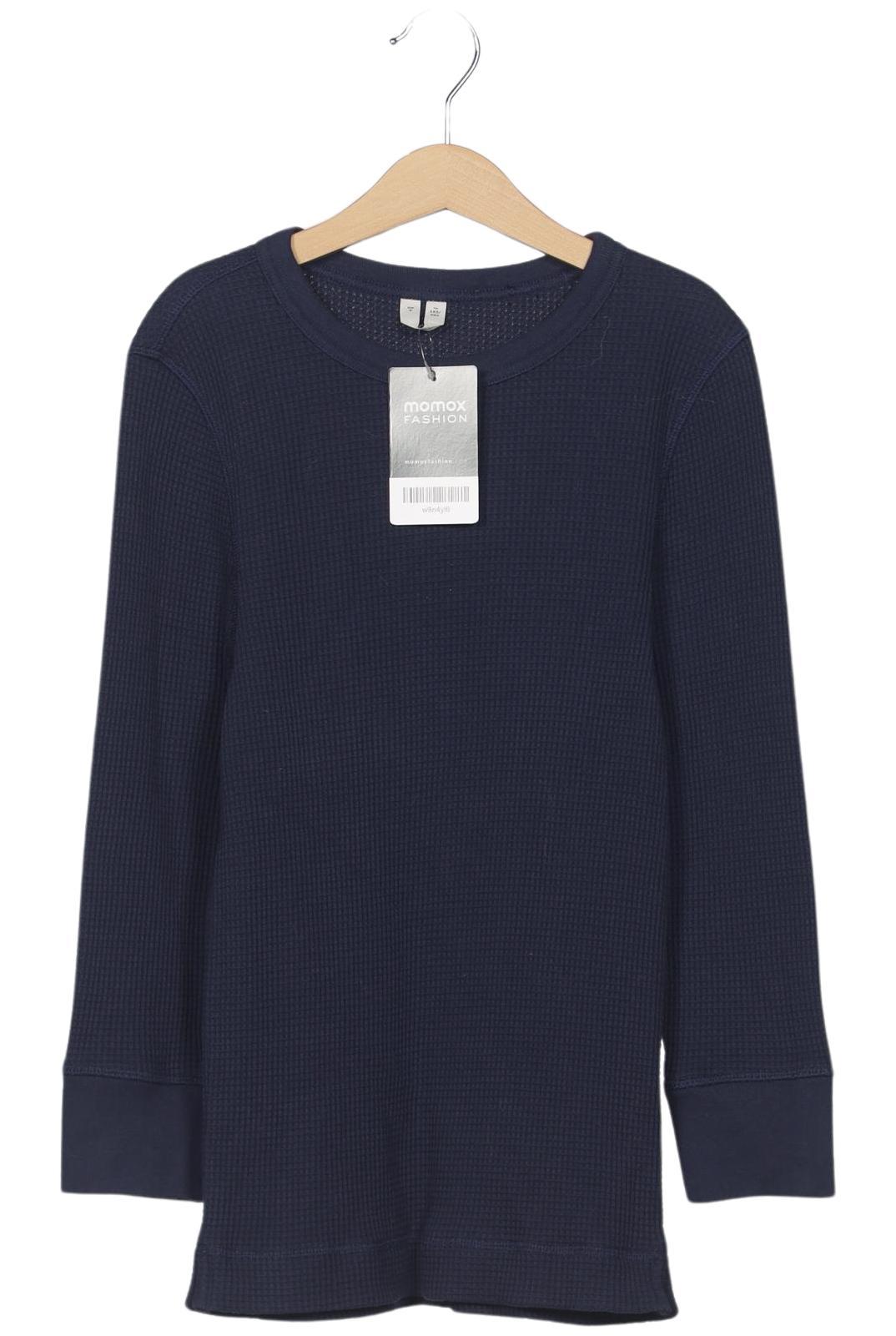 

Arket Damen Langarmshirt, marineblau, Gr. 36