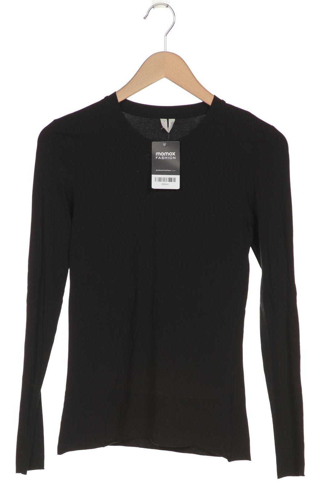 

Arket Damen Langarmshirt, schwarz, Gr. 36
