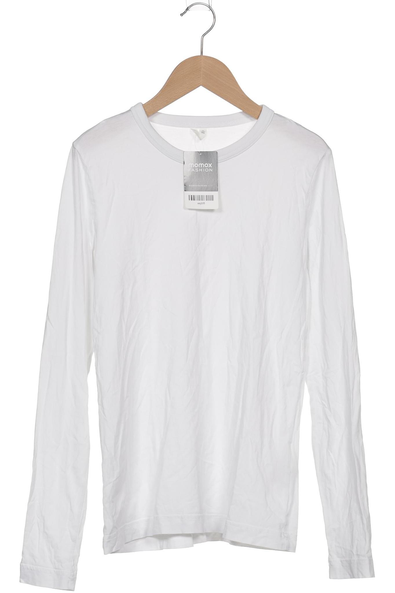 

Arket Damen Langarmshirt, weiß, Gr. 36
