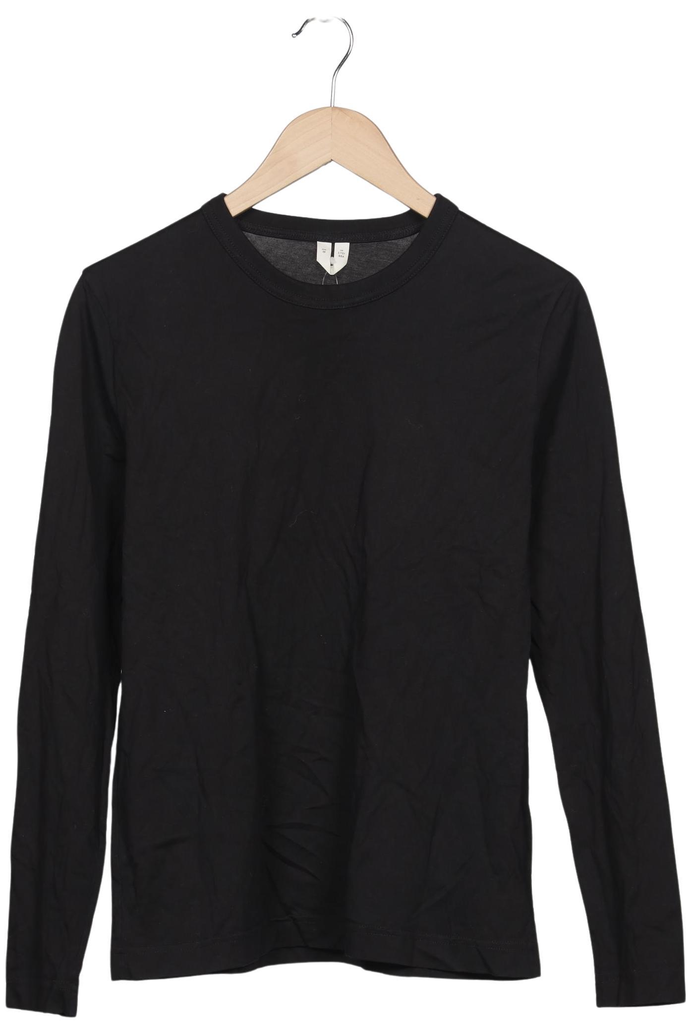 

Arket Damen Langarmshirt, schwarz, Gr. 38
