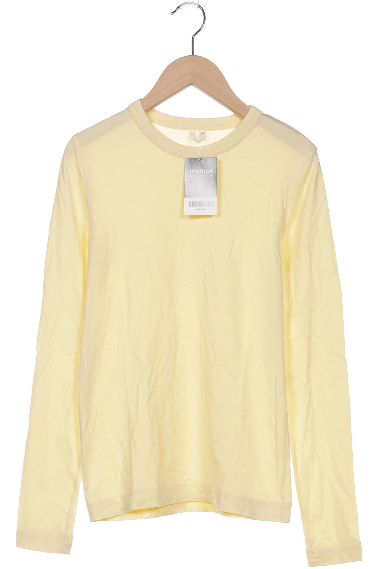 

Arket Damen Langarmshirt, gelb, Gr. 34
