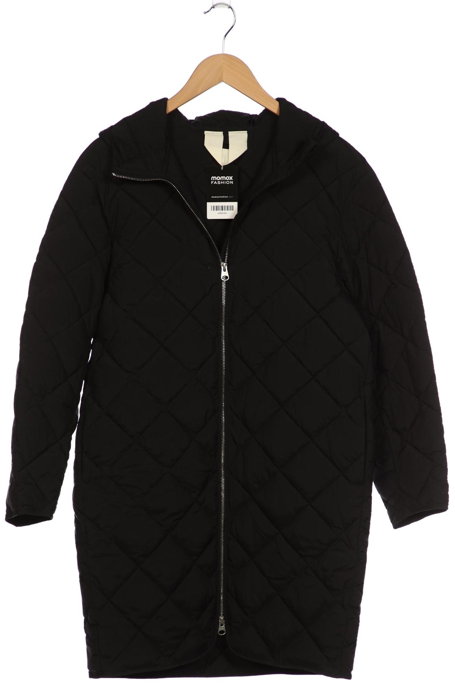 

Arket Damen Mantel, schwarz, Gr. 34