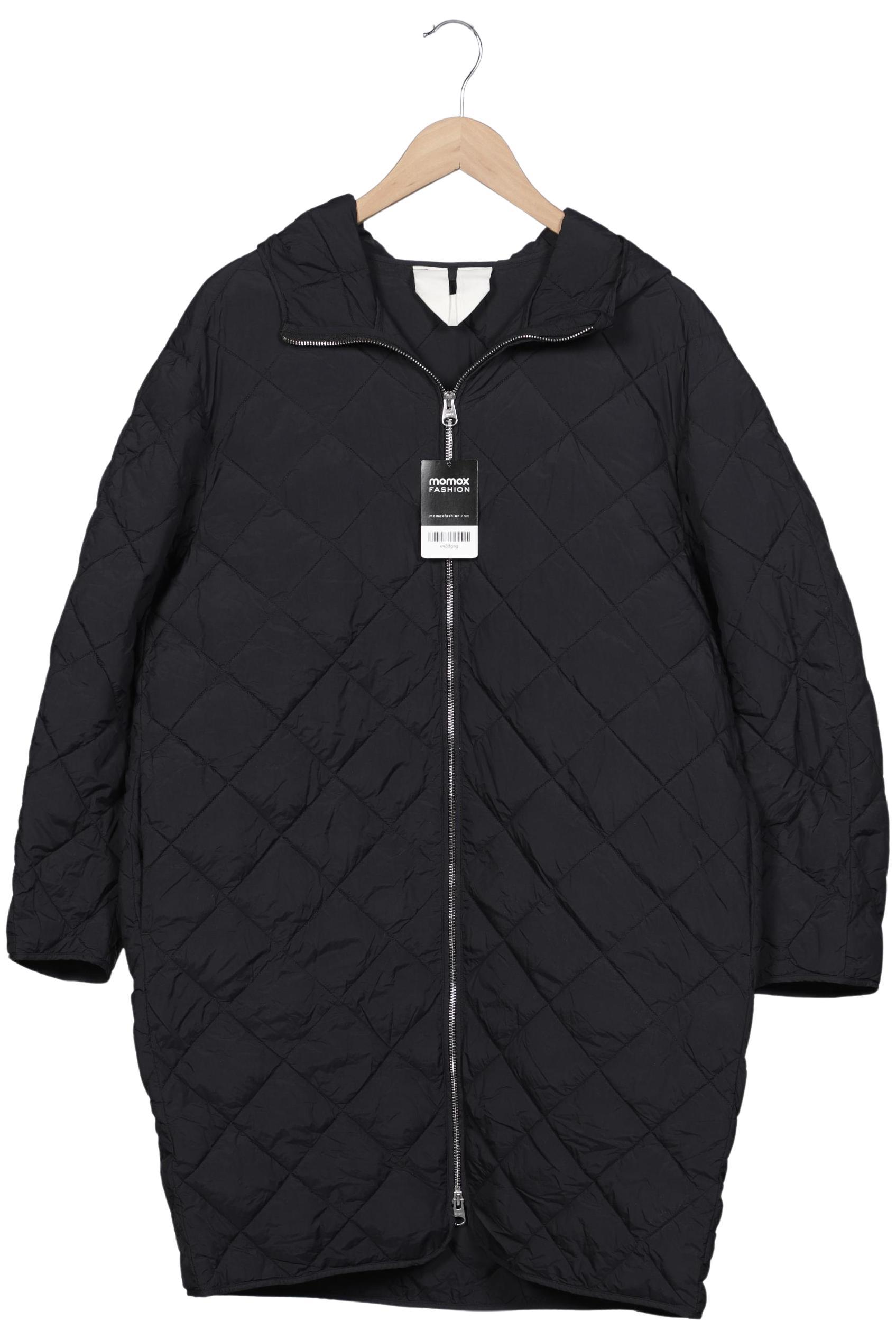 

Arket Damen Mantel, schwarz, Gr. 38