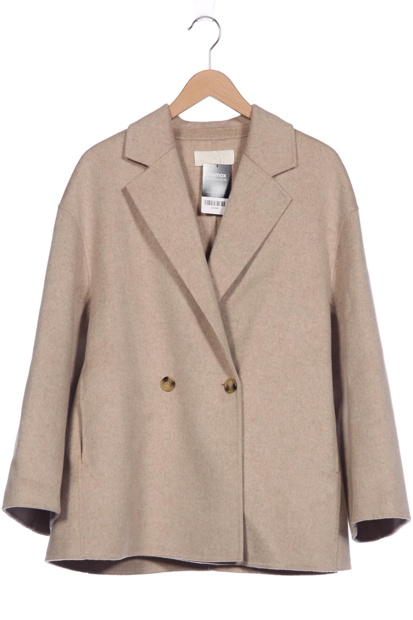 

Arket Damen Mantel, beige, Gr. 40